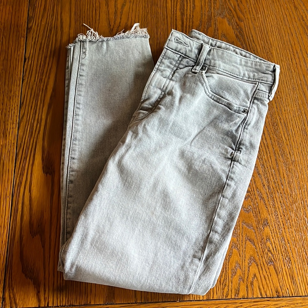 Old Navy Light Gray Women's Jeans